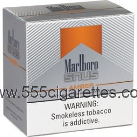  Marlboro Snus Amber Smokeless Tobacco - 555cigarettes.com
